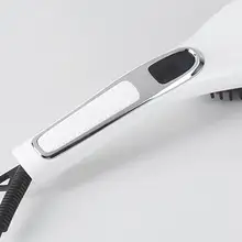 ЖК-Керамический выпрямитель для волос, электрический терморегулятор, утюжок для волос, быстрый выпрямитель для волос, сглаживающая щетка