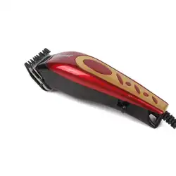 Машинка для стрижки волос перезаряжаемые резка электробритва Remover KM-5 триммер красный 18 Вт ЕС Plug 50 Гц 220 В