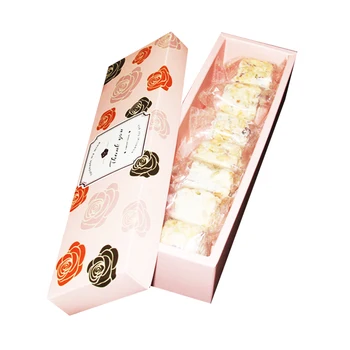 

10PCS Gift Wrap Storage Macaron Box Flower Pattern Paper Packaging Box for Party Gift Holiday Decor