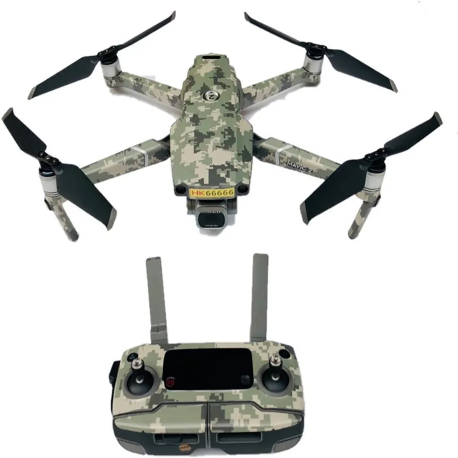 Наклейка для DJI Mavic 2 PRO/ZOOM полный набор наклеек на тело водонепроницаемая пленка