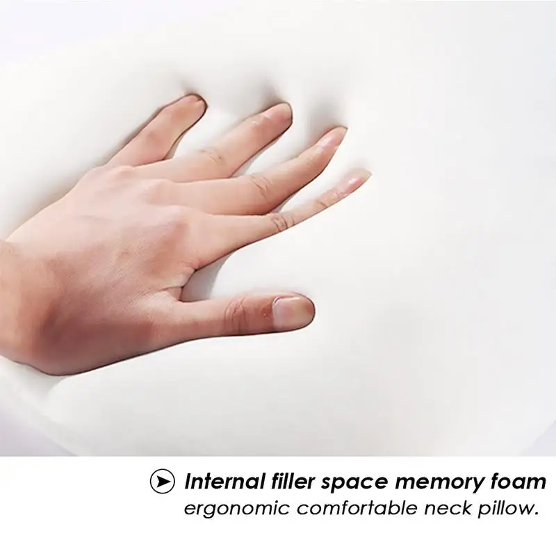 1 шт. автомобиль подушку пространства пены памяти ткани шеи чехлы на