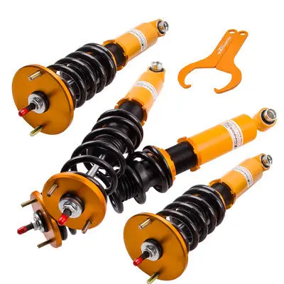 

Coilover Shock Absorber Strut for Nissan SKyline R32 GTT 89 GTS-t 24 way Adjustable Struts Shocks Suspension