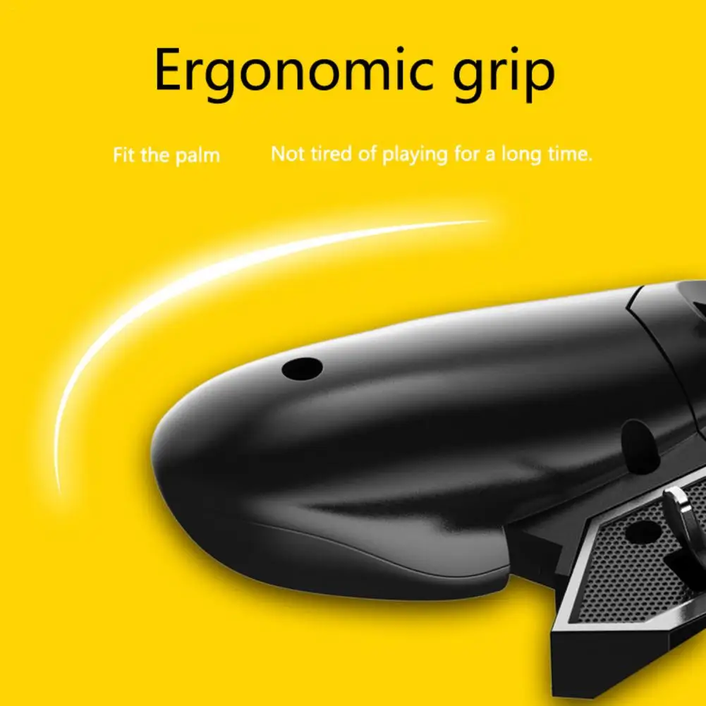 New Game Helper AK66 MEMO Mobile Phone Game Handle For PUBG Six Finger All-In-One Mobile Controller Game Gamepad L1 R1 Trigger