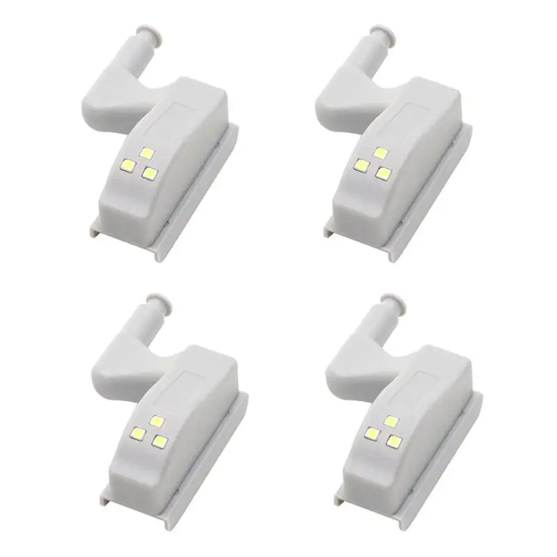 

Universal LED Hinge Light For Cupboard Closet Kitchen Bedroom Wardrobe Night Light Sensor Inner Hinge Lamp Under Cabinet Light