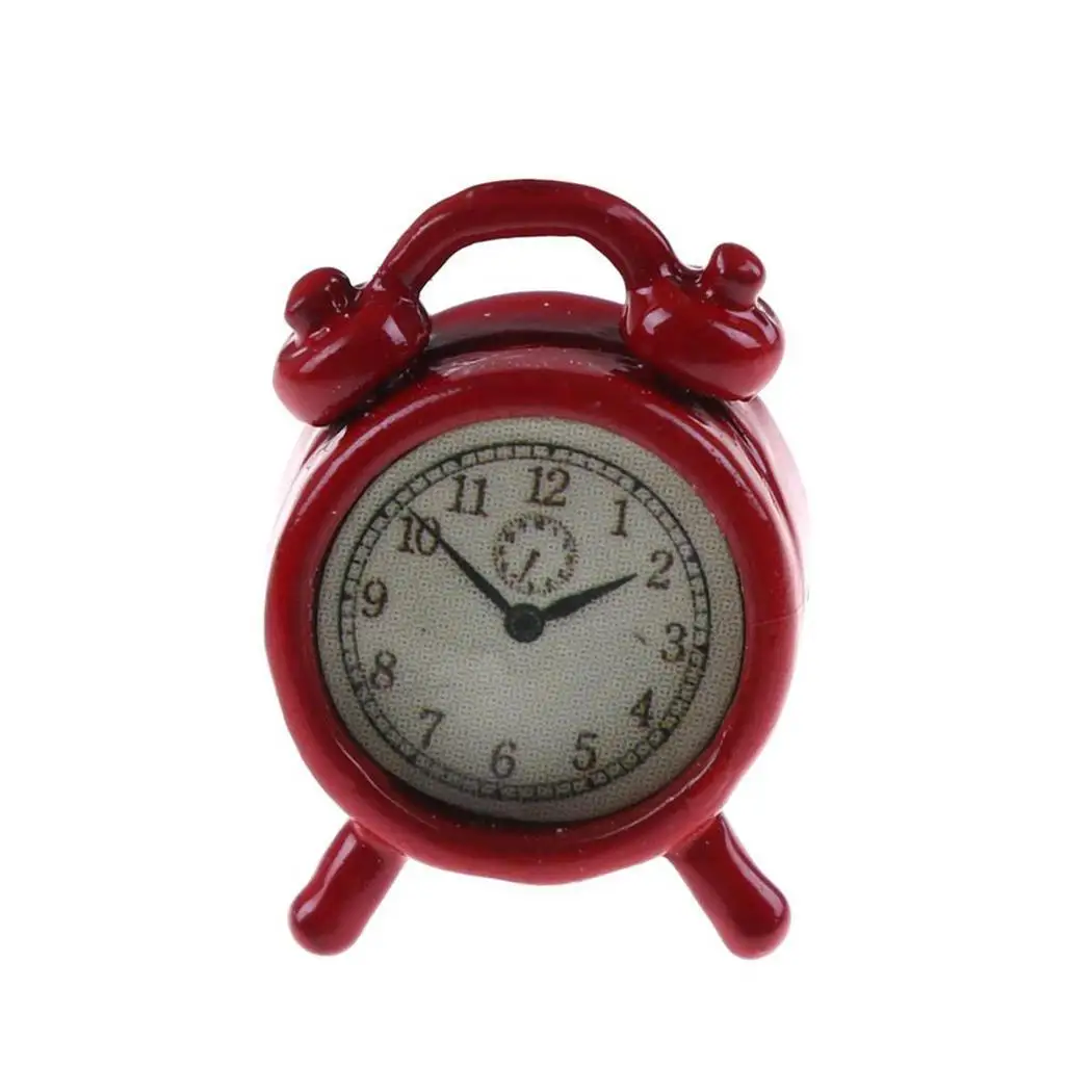 Creative alarm clock Cute Mini Metal Small Alarm Clock ...