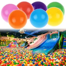 Вечерние поставки 100x Multi-Цвет Пластик игровые мячи Дети Детские игрушки для шариками бассейн праздник DIY украшения