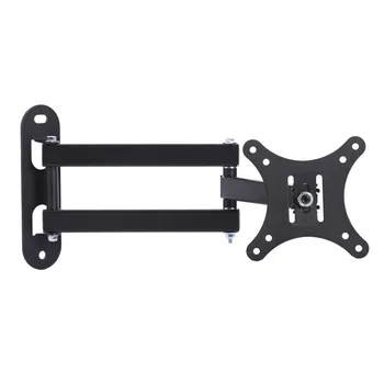 

Onsale 1pc Full Motion TV Wall Mount Black Universal Swivel Bracket For 10-32Inch LED LCD Flat Screen TV