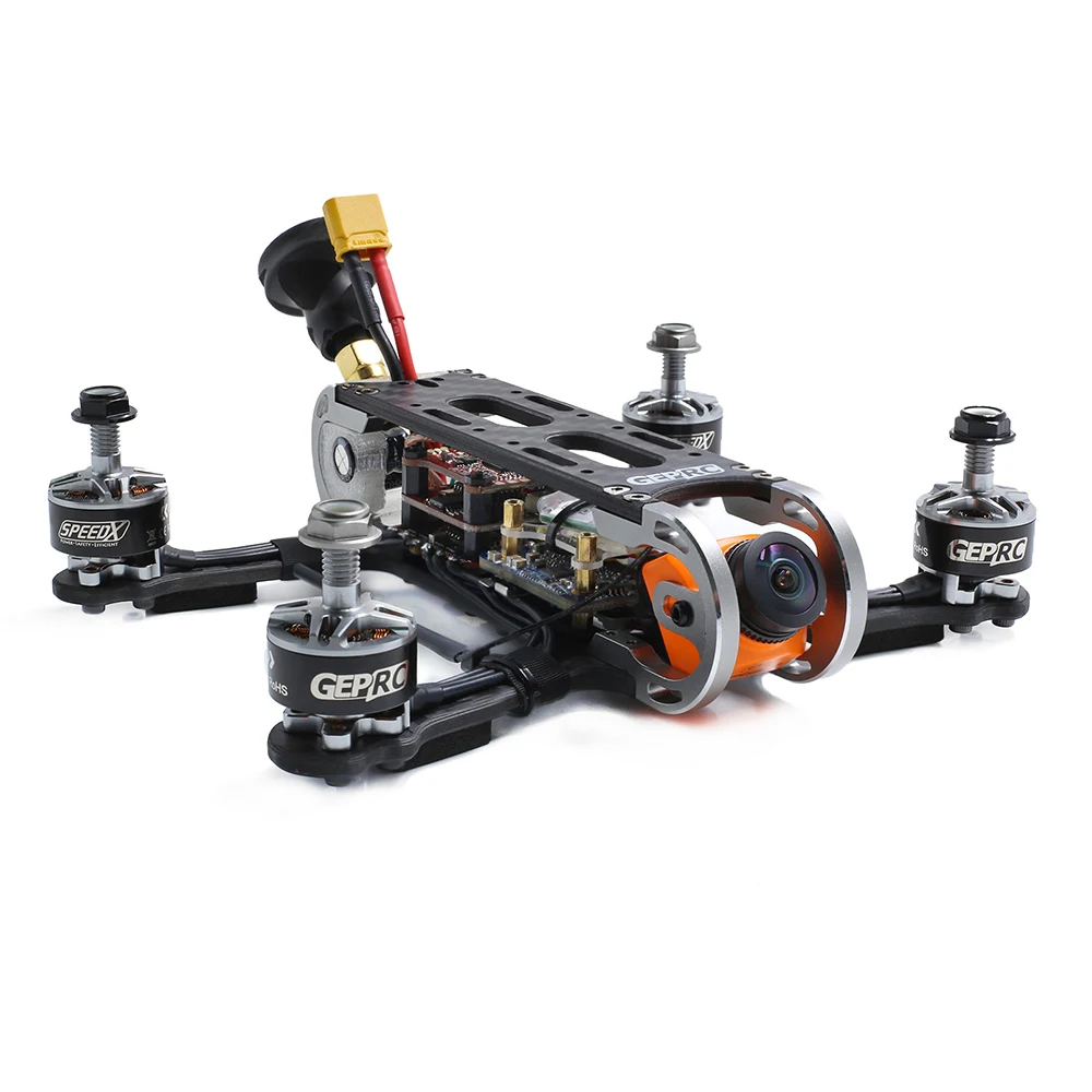 Гоночный Дрон GEPRC Cygnet3 Pro 145 мм FPV с камерой 1080P Frsky XM + приемник 48CH F4 1507 мотор 20A ESC
