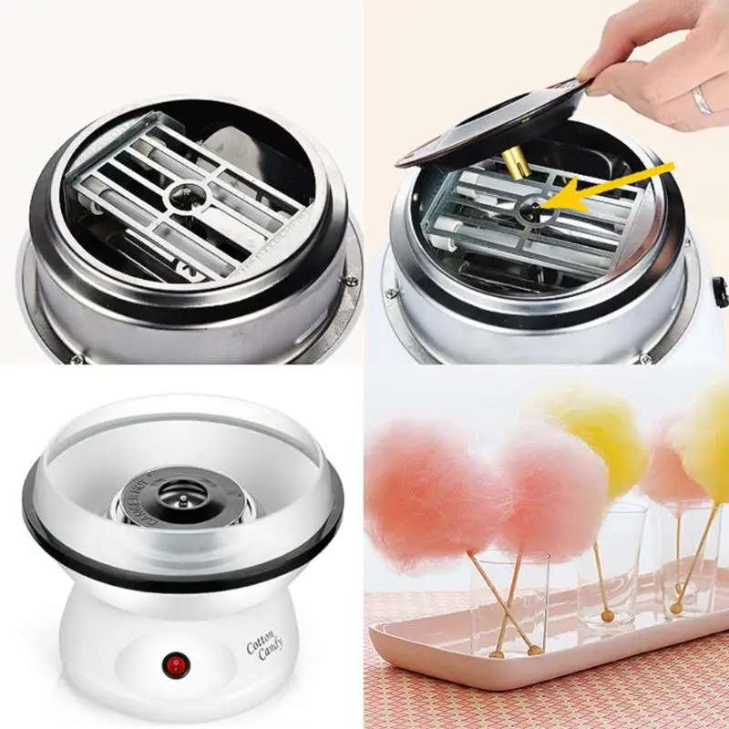 

Electric DIY Sweet Cotton Candy Maker Food Processors Sugar Floss Machine