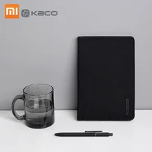 Xiaomi Mijia Kaco Noble paper NoteBook из искусственной кожи со слотом для карт, кошелек, блокнот для книг, дневник с ручкой-вывеской, подарок для бизнеса, офиса, путешествий