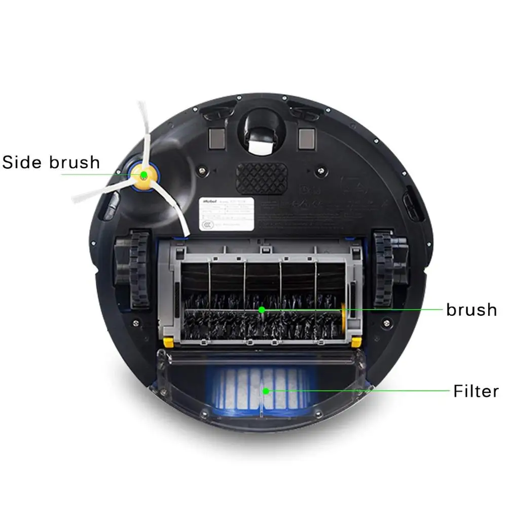 Запчасти для iRobot Roomba 600 620 630 650 660 675 680 690 набор вакуумной щетиной серии Сменные