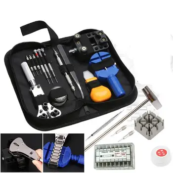 

380Pcs Watch Tools Watch Opener Remover Spring Bar Repair Pry Screwdriver Clock Watch Repair Tool Kit Watchmaker Tools Parts