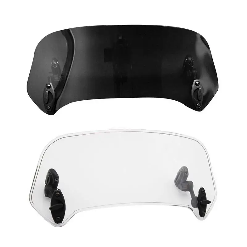 

Motorcycle Adjustable Windshield Spoiler Wind Screen Air Deflector