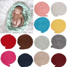 Детское фото реквизит покрывало для фото Stuffer новорожденных длинная корзина акриловый наполнитель оплетка YJS Прямая поставка