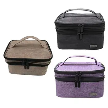 

30 Bottles Essential Oil Storage Bag 5-30Ml Bottle Essential Oil Storage Box With Roller