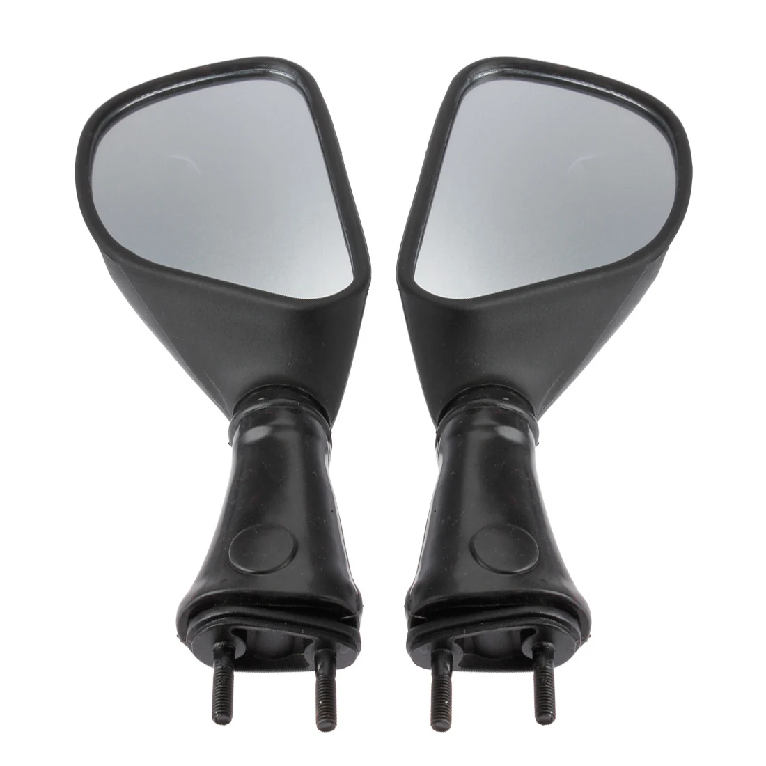 Зеркало черное левое и правое для KAWASAKI ZX6R ZX9R ZX 6R 9R Ninja 650R 650 R 2006 2007 2008 2 шт.|Боковые