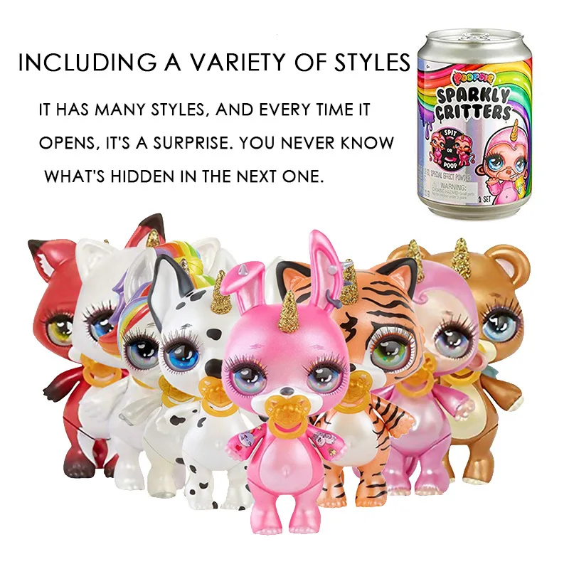 

Poopsie Slime Surprise Unicorn Toys Board Game Children kids Toys Poopsie Slime Poopsie Sparkly Critters That Magically Poop
