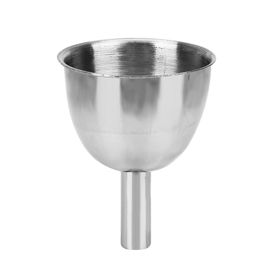 Stainless Steel Flask Funnel - No-Spill Pouring For Easy Flask Filling, Rustproof Design