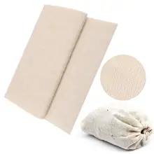 Небеленая хлопчатобумажная ткань ультра тонкая марлевые Терка чай фильтрации дуршлаг