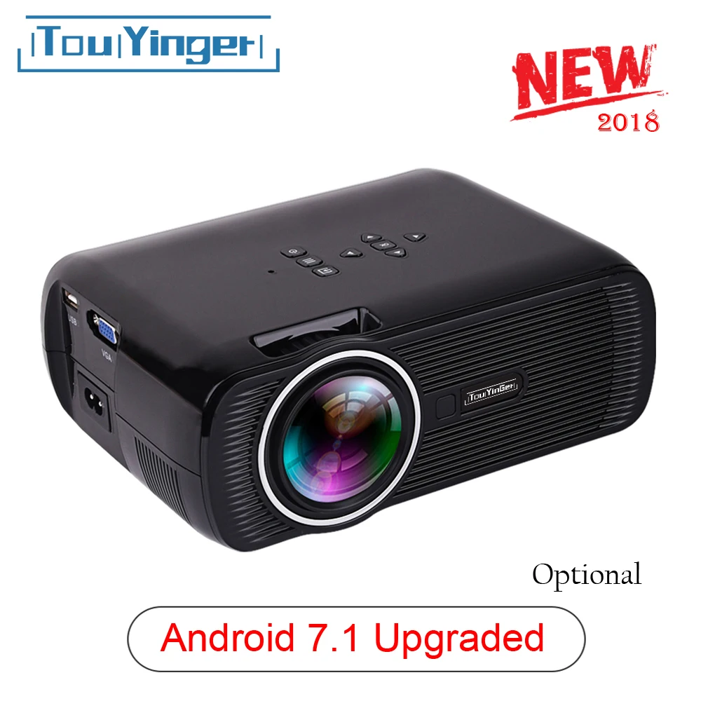 Everycom X7 мини USB проектор android светодиодный проектор full hd видео Портативный карман домашний кинотеатр ТВ кинотеатра видео projecteur 3D - изображение