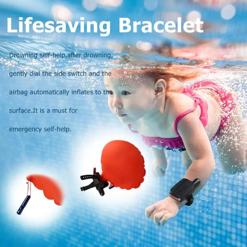 Популярный портативный спасательный Браслет с защитой от утопления, плавающий, безопасный для плавания, самоспасательный браслет для детей, спасательный Браслет для детей, Прямая поставка