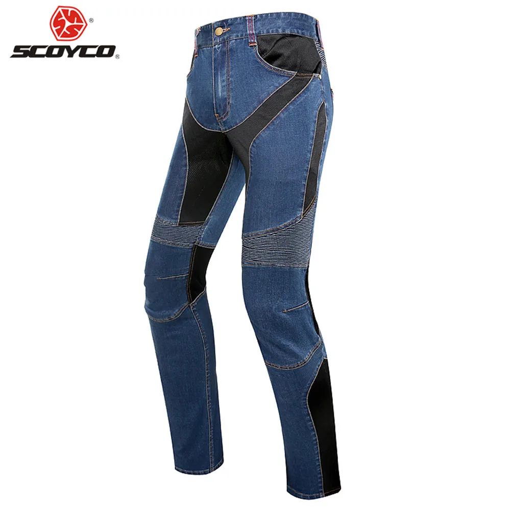 Брюки SCOYCO P0431 для езды на мотоцикле байкерские брюки светоотражающая одежда
