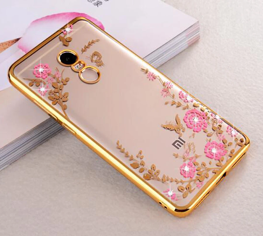 

Flower Diamond Soft TPU Phone Case for Xiaomi Mi A2 lite Case For Redmi 6 6A 5 5A 5Plus Note7 Note 5A 5 6 Pro 4X 32GB 64GB Cover