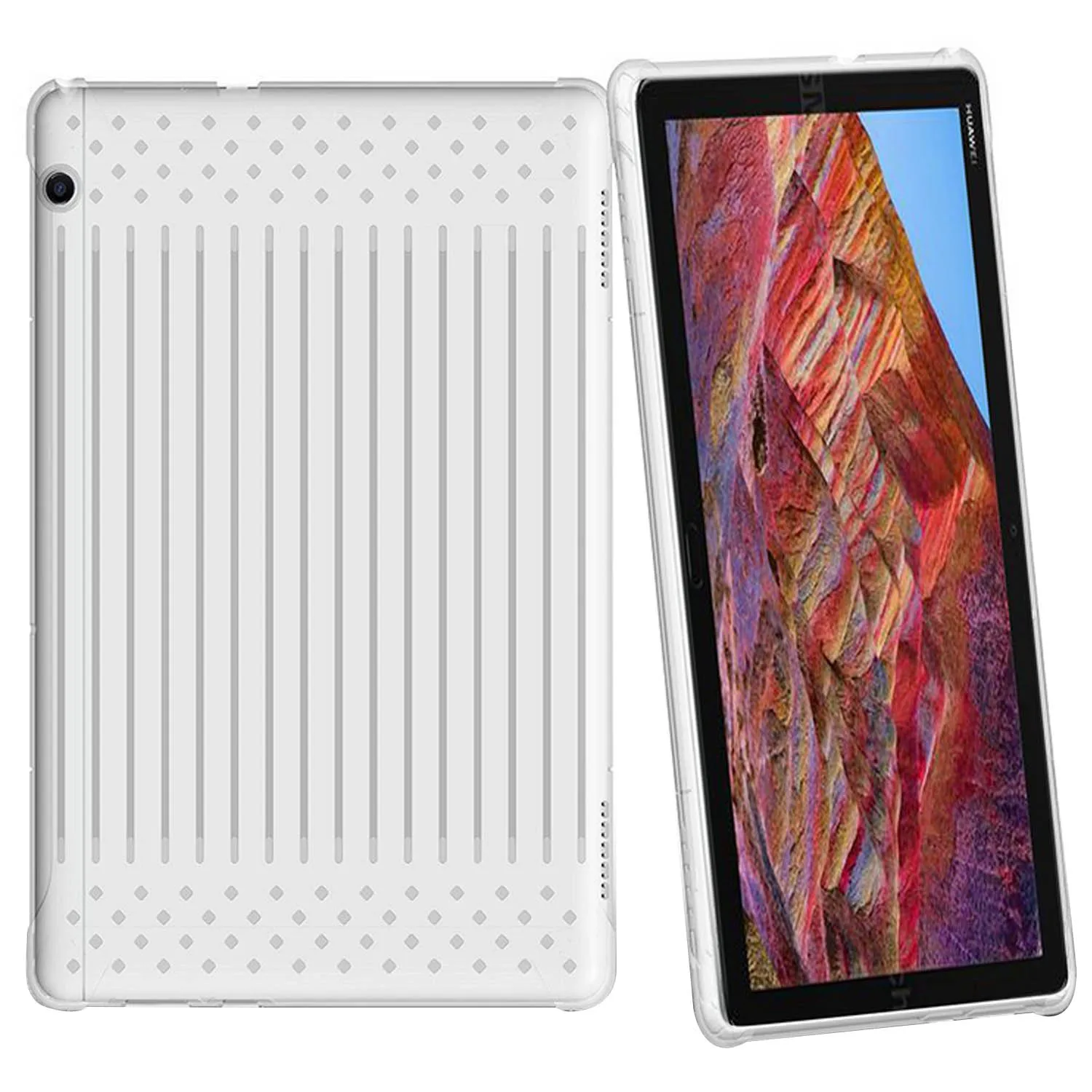 Besegad Ультратонкий Мягкий защитный чехол из ТПУ для планшета Huawei MediaPad T5 10 1 дюйма