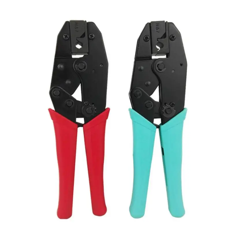 

the handle is non-slip the grip is comfortable Network Cable Clamp Pliers Stripping Crimping Crystal Head Wire Pliers