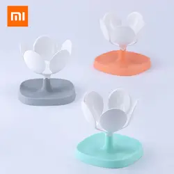 2019 Xiaomi многоцелевой лоток для хранения воды лилии маленький шикарный модный Индивидуальный мыльница уникальная полка для белья мыльница