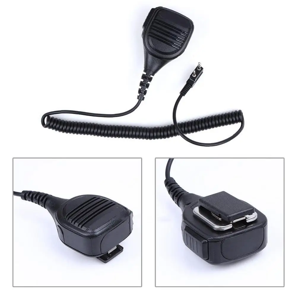  Handheld Shoulder Speaker Mic for Baofeng UV5R 888S 777S UV3R Kenwood Radio 