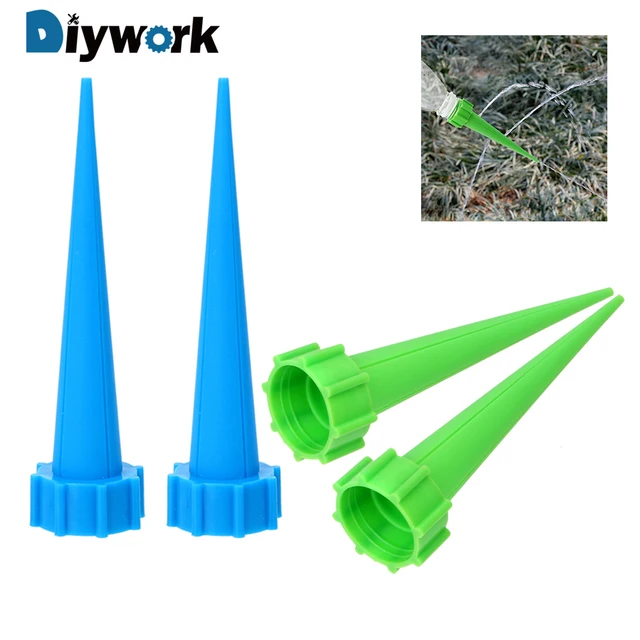 Cheap Drip Kits Automatic Irrigation Tool Cone Spike DIY 4 pcs/set Plant Waterer Potted plant Watering Water Seepage Device