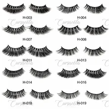 CURSAVELA Накладные ресницы ручной работы многоразовый длинный макияж для ресниц натуральный безжалостные 3D норковые ресницы