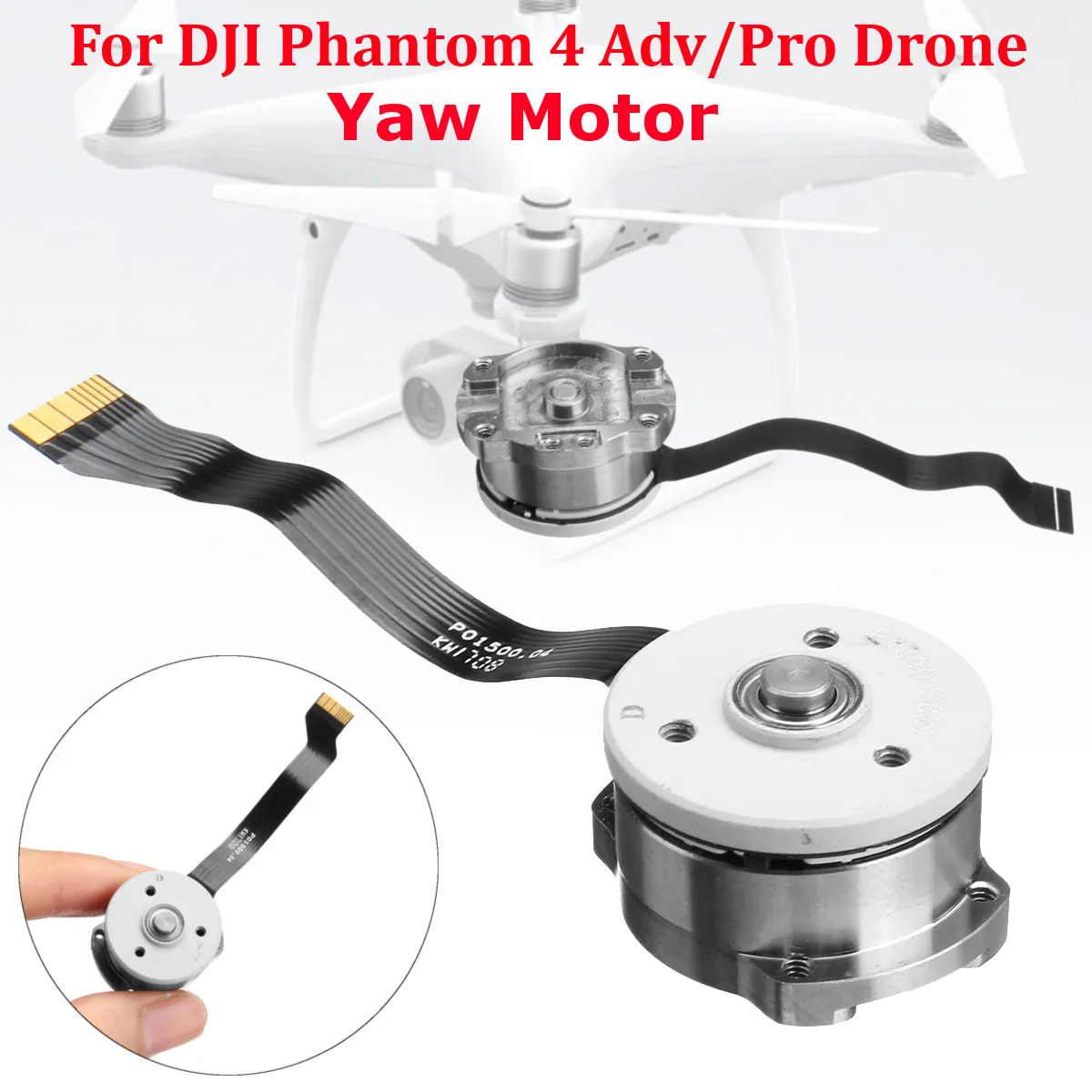 Запасные Запчасти для дрона, карданный мотор рыскания для DJI Phantom 4 Adv/Pro Drone, запасные аксессуары, Потребительская электронная часть