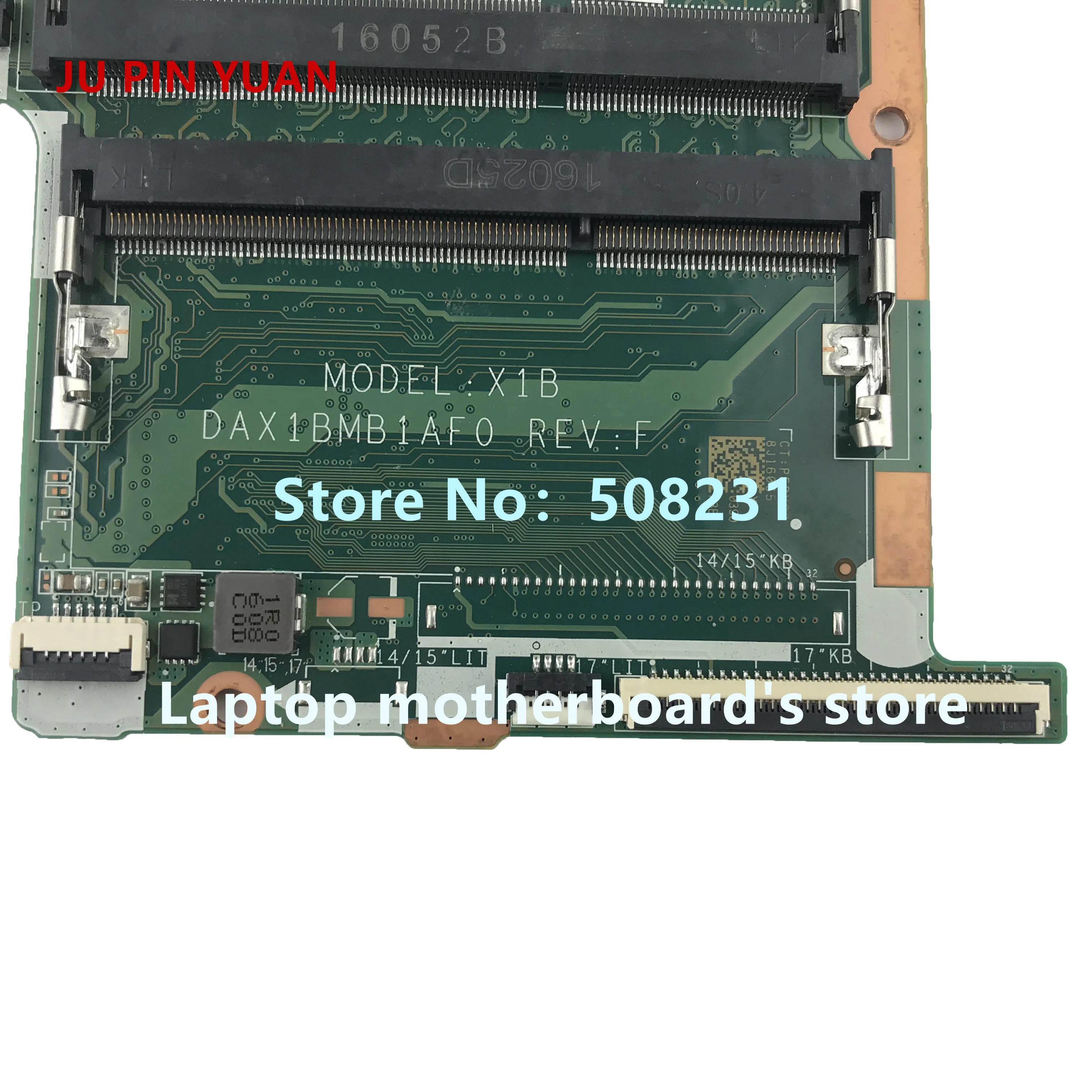  JU PIN YUAN 838262-601 838262-001 DAX1BMB1AF0 for HP Pavilion 17-G 17T-G 17-S 17-S013CA Laptop moth