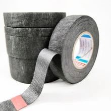 Coroplast-cinta adhesiva para ropa, 1 unidad, 19mm x 15m, para arnés de cables, cinta eléctrica