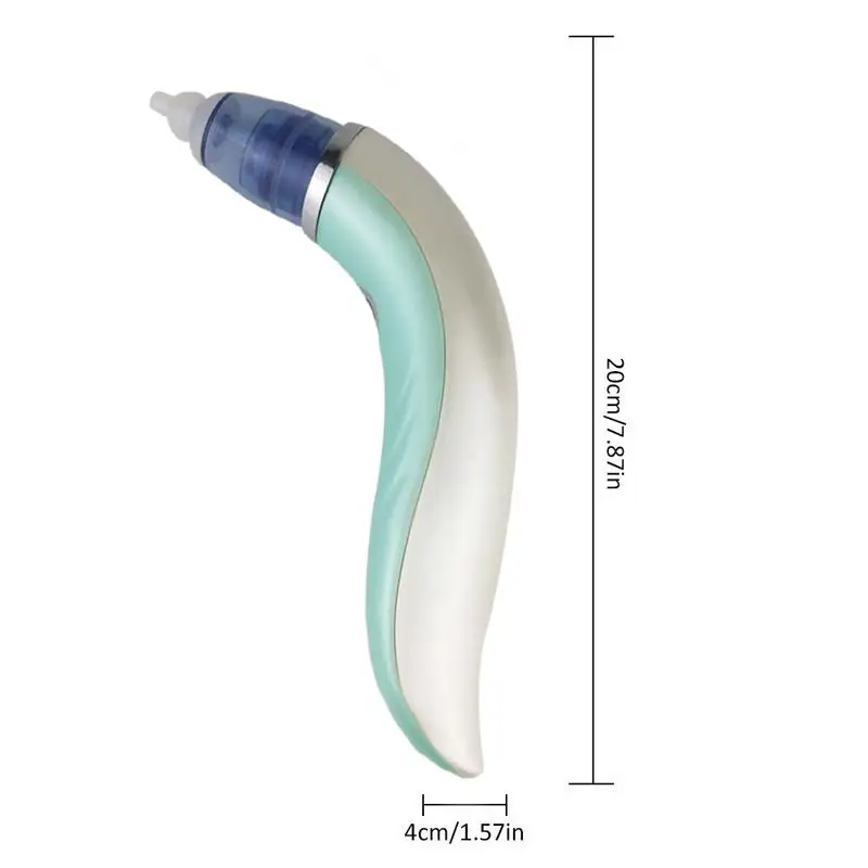Детский носовой аспиратор Электрический Безопасный гигиенический очиститель носа 5 скоростей Регулируемый USB перезаряжаемый портативный для новорожденных Чистка носа