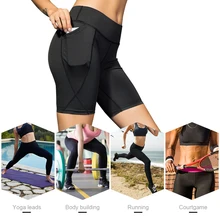 Шорты для фитнеса, новые женские шорты для бега, шорты для йоги с карманами для бега, занятий спортом, тренировок, тренажерного зала