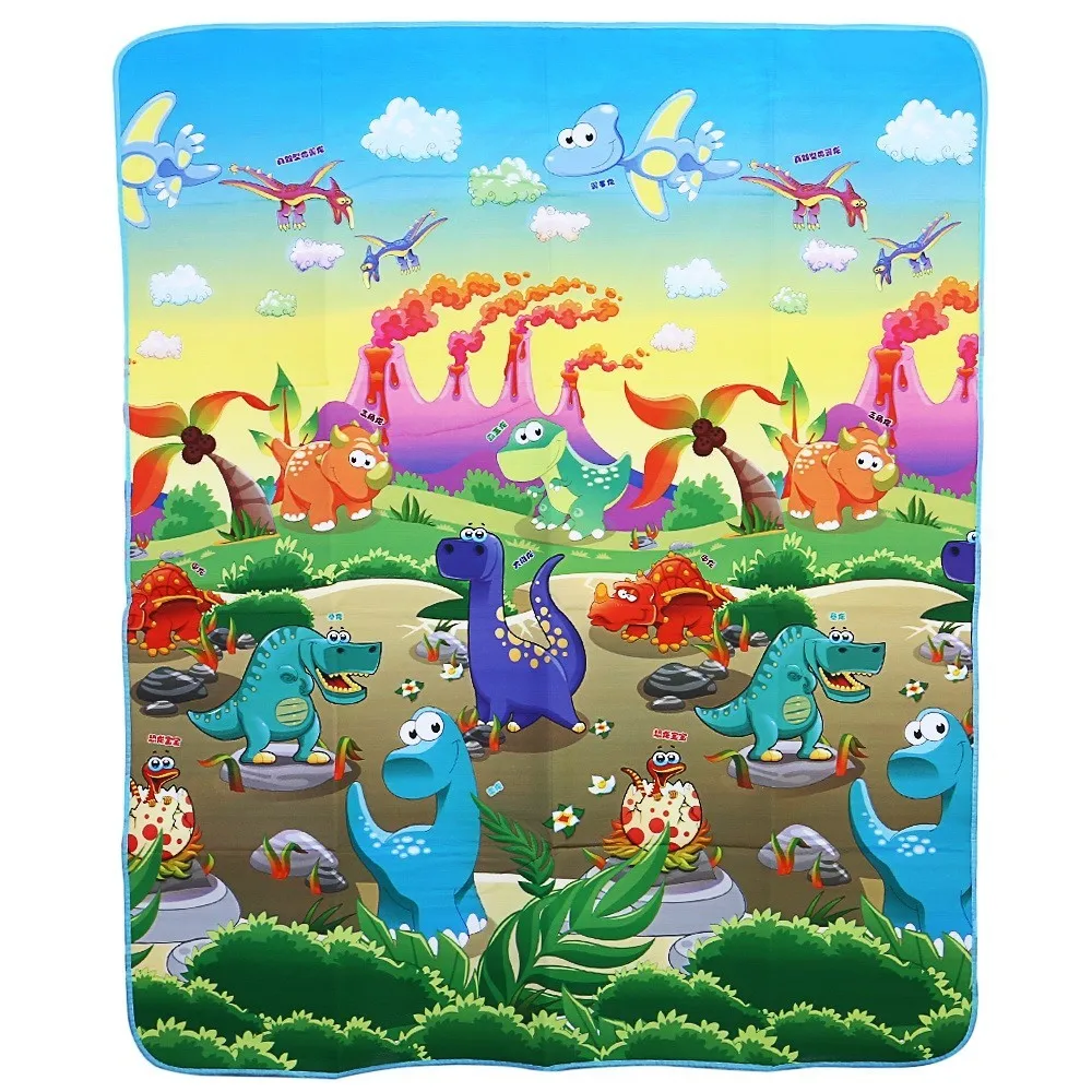 

Infant Baby Play Mat Floor Rug Dinosaurs Paradise Children Rug Crawling Toy Kids Developing Mat Rubber Playmat Puzzles Carpets