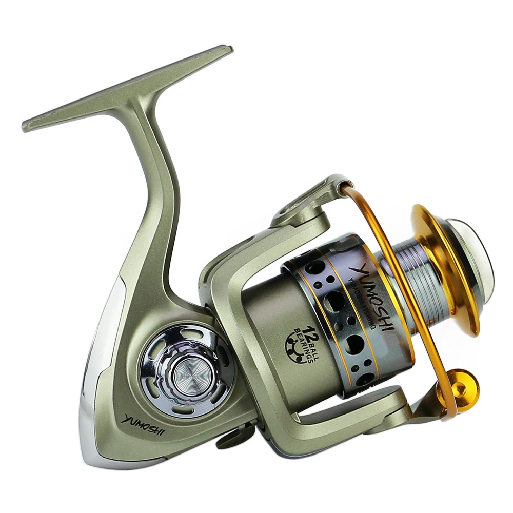 2000 Spinning Reel Yumoshi EF Spinning Fishing Reel - Sizes 1000 To 9000, 12  Ball Bearings, Freshwater Use Yumoshi EF Spinning Reel