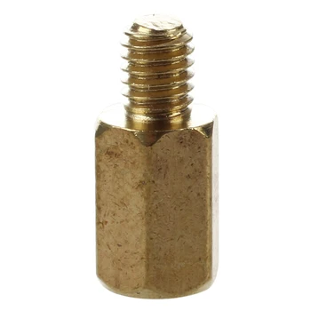 

10 Pcs PC PCB Motherboard Brass Standoff Hexagonal Spacer M3 7+4mm