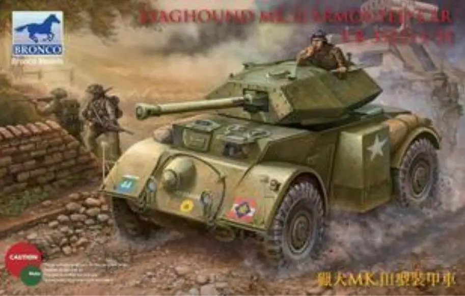 Бронированный автомобиль Bronco CB35021 1/35 Staghound MK.III | Игрушки и хобби