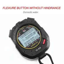Профессиональный ЖК-цифровой секундомер-Таймер Многофункциональный ручной тренировочный таймер для занятий спортом на открытом воздухе хронограф секундомер часы