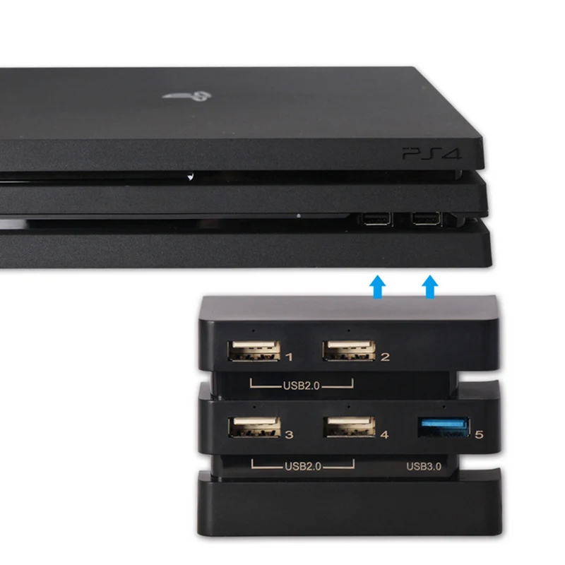 USB 2 0 3 концентратор с портом расширения OSTENT для консоли Sony Playstation 4 PS4 Pro|Запасные