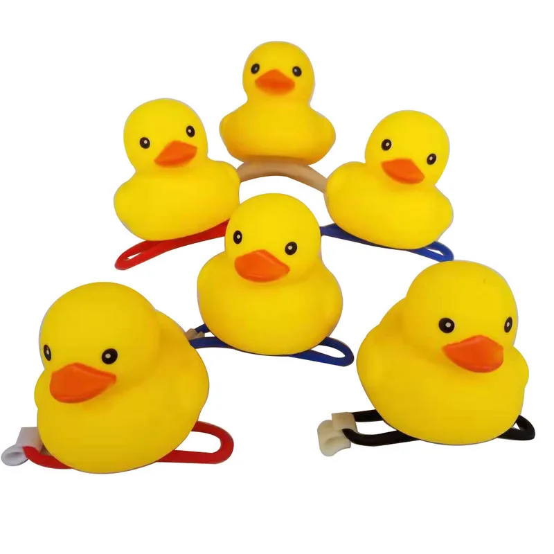 

Small Yellow Duck Taillight A Mountain Country Bicycle Small Bell Small Yellow Duck Automative Lighting Noctilucent Flash Lamp