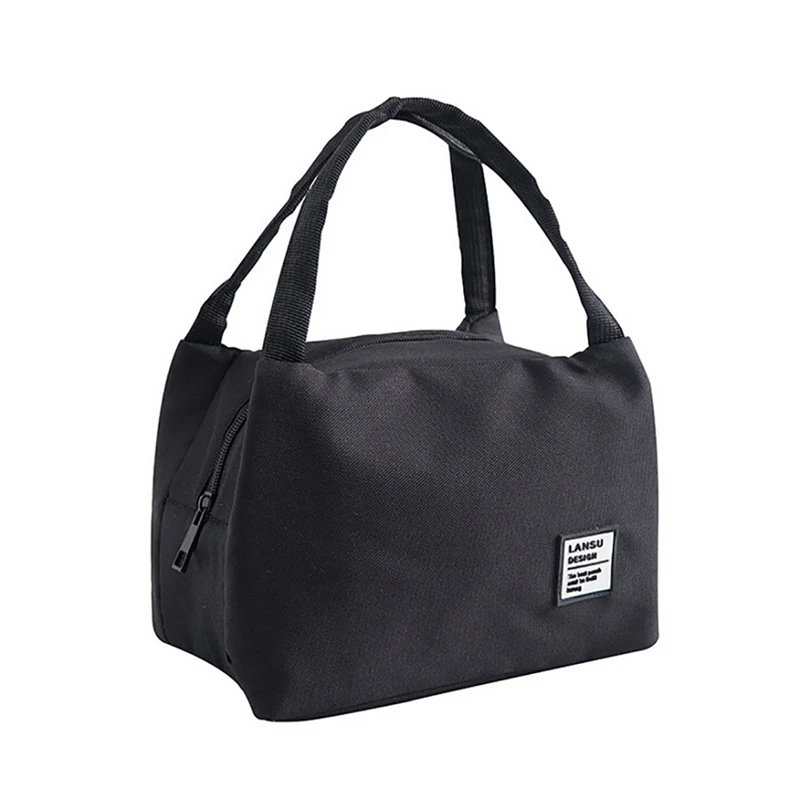 

Portable Lunch Bag 2019 New Thermal Insulated Lunch Box Tote Cooler Bag Bento Pouch Lunch Container School Food Storage Bags