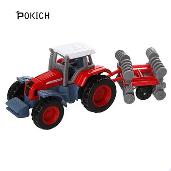 

Pokich Alloy Farm Vehicles Mini Car Model Engineering Cars Model Tractor Engineering Tractors Toy Model For Children