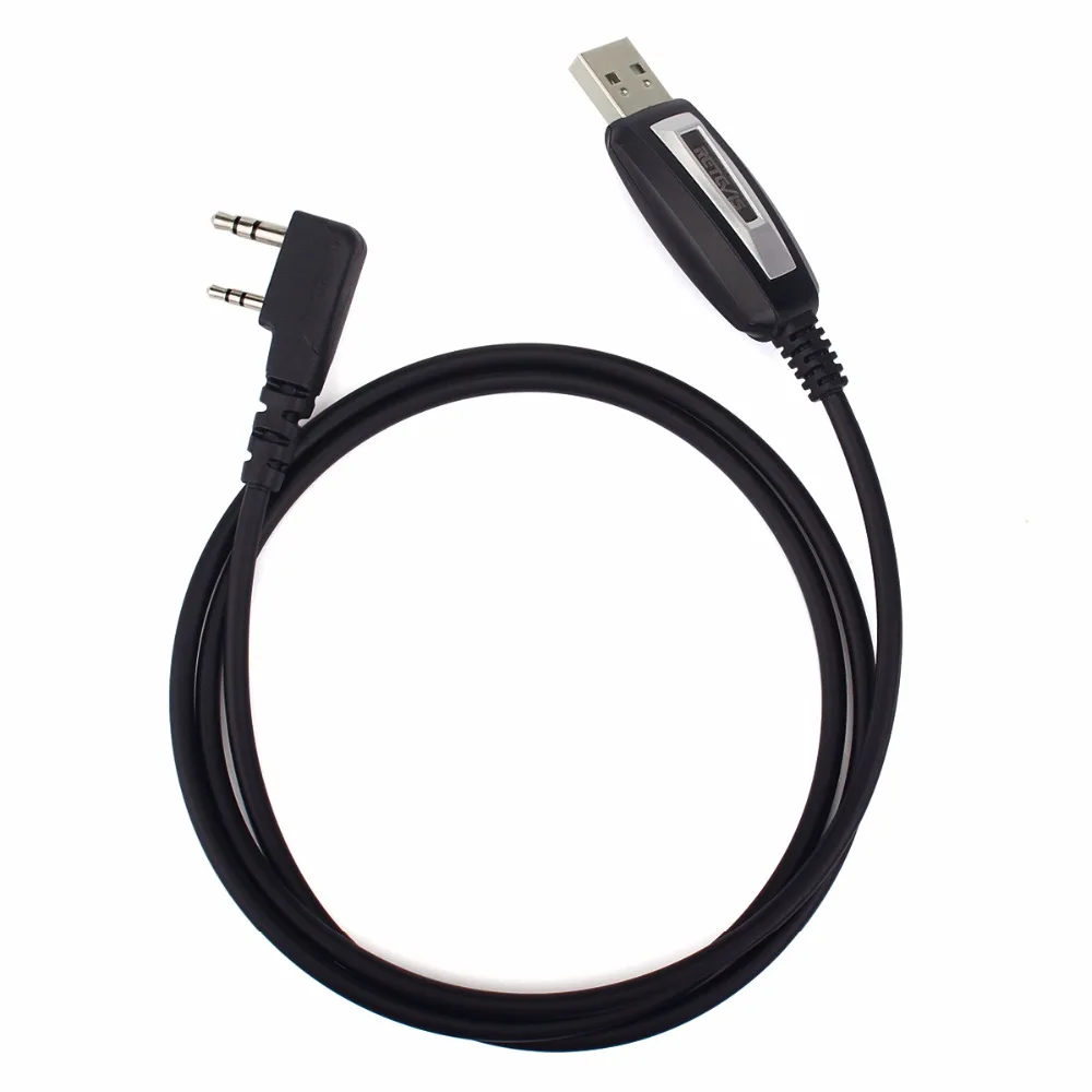 2Pin USB кабель для программирования Kenwood Baofeng UV5R UV 5R 888S RETEVIS H777 RT22 RT24 RT81 RT15 RT80