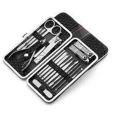 Маникюрный педикюр набор пальцы рук и ног Маникюрный Инструмент Наборы для стрижки и удаления волос инструменты для ногтей