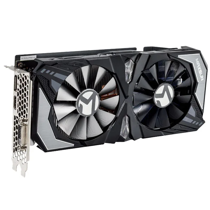 MAXSUN GeForce GTX 1660Ti Терминатор 6G Nvidia игровая видеокарта RGB электронная Спортивная